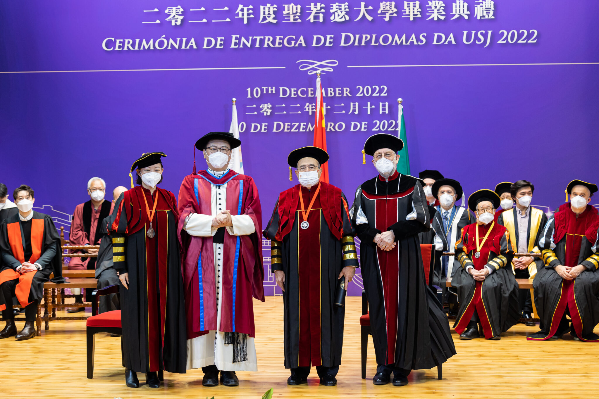 2022 USJ Graduation Ceremony and Conferral of Doctoral Honoris Causa